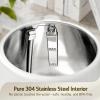 imageHazel Quinn Retro Breakfast Set  2Slice Toaster amp 17L Electric Kettle Bundle 6 Browning Levels ExtraWide Slots 1200W Fast Boiling All Stainless Steel Interior Thermometer  Pearl White