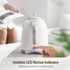imageHazel Quinn Electric Kettle  17 Liters 57oz Stainless Steel Water Kettle BPAFree Interior 1200W Fast Boiling Cordless Rotational Base  Pearl White
